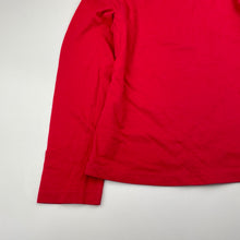 Load image into Gallery viewer, Girls TEX, red lightweight long sleeve top, EUC, size 5-6,  