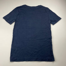 Load image into Gallery viewer, Boys H&amp;M, navy cotton tee / top, anchor, EUC, size 9-10,  