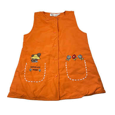 Girls Patano, lightly wadded vest, L: 44cm, EUC, size 3,  