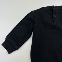 Load image into Gallery viewer, Unisex Baby Berry, black sweater / jumper, pilling, FUC, size 0,  
