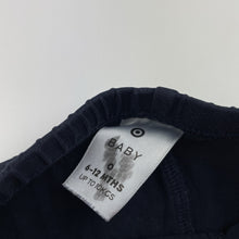 Load image into Gallery viewer, Girls Target, navy leggings / bottoms, wash fade, FUC, size 0,  