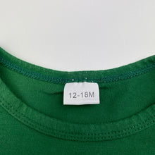 Load image into Gallery viewer, Girls Foshan, green stretchy tee / top, FUC, size 1,  