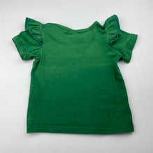 Load image into Gallery viewer, Girls Foshan, green stretchy tee / top, FUC, size 1,  
