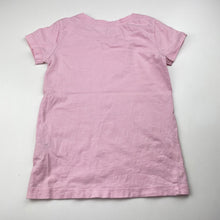 Load image into Gallery viewer, Girls Anko, pink cotton tee / top, mark on front, FUC, size 5,  