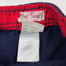 Load image into Gallery viewer, Boys Emerson, navy board shorts, elasticated, GUC, size 1,  