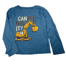Load image into Gallery viewer, Boys Anko, cotton long sleeve tee / top, digger, GUC, size 7,  