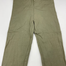 Load image into Gallery viewer, Girls Anko, khaki stretchy leggings, Inside leg: 40cm, FUC, size 5,  