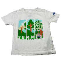 Load image into Gallery viewer, Boys REGATTA, Peppa Pig cotton tee / top, marks front &amp; back, FUC, size 3-4,  