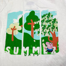 Load image into Gallery viewer, Boys REGATTA, Peppa Pig cotton tee / top, marks front &amp; back, FUC, size 3-4,  