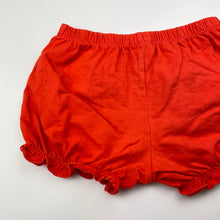 Load image into Gallery viewer, Girls Carters, orange cotton bloomers / shorts, GUC, size 2,  