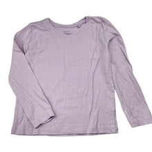 Load image into Gallery viewer, Girls Favourites, purple cotton long sleeve tee / top, GUC, size 4,  