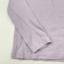 Load image into Gallery viewer, Girls Favourites, purple cotton long sleeve tee / top, GUC, size 4,  