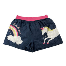 Load image into Gallery viewer, Girls Anko, lightweight pyjama shorts, unicorn, GUC, size 6-8,  