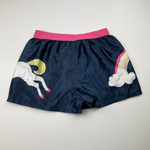 Load image into Gallery viewer, Girls Anko, lightweight pyjama shorts, unicorn, GUC, size 6-8,  