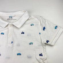 Load image into Gallery viewer, Boys Anko, embroidered cotton polo shirt top, EUC, size 8,  