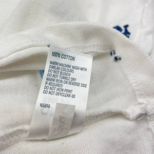 Boys Anko, embroidered cotton polo shirt top, EUC, size 8,  