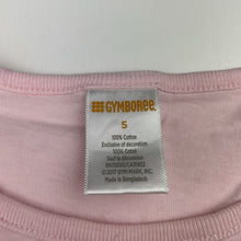 Load image into Gallery viewer, Girls Gymboree, lightweight cotton tee / top, ballerina, FUC, size 5,  