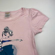 Load image into Gallery viewer, Girls Gymboree, lightweight cotton tee / top, ballerina, FUC, size 5,  