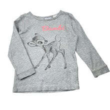Load image into Gallery viewer, Girls Cotton On, Disney Bambi long sleeve pyjama top, FUC, size 4,  