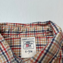 Load image into Gallery viewer, Boys Charlie &amp; Me, lightweight cotton long sleeve shirt, EUC, size 0,  