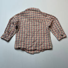 Load image into Gallery viewer, Boys Charlie &amp; Me, lightweight cotton long sleeve shirt, EUC, size 0,  