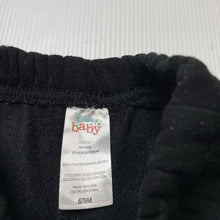 Load image into Gallery viewer, Unisex Disney, Mickey Mouse fleece lined footed pants / bottoms, GUC, size 0,  