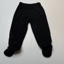 Load image into Gallery viewer, Unisex Disney, Mickey Mouse fleece lined footed pants / bottoms, GUC, size 0,  