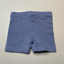 Load image into Gallery viewer, Girls blue, stretchy bike shorts, EUC, size 1,  