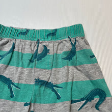 Load image into Gallery viewer, Boys Milkshake, pyjama shorts, elasticated, crocodiles, FUC, size 2,  