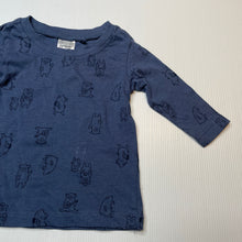 Load image into Gallery viewer, Boys Anko, cotton long sleeve tee / top, EUC, size 000,  