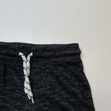 Load image into Gallery viewer, Boys Kids &amp; Co, black marle casual shorts, elasticated, GUC, size 3,  