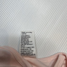 Load image into Gallery viewer, Girls Baby Baby, pink cotton bodysuit / romper, EUC, size 00,  