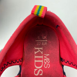 Shoes M&S Kids, embroidered neoprene beach shoes, EU 23, GUC, size 6,  