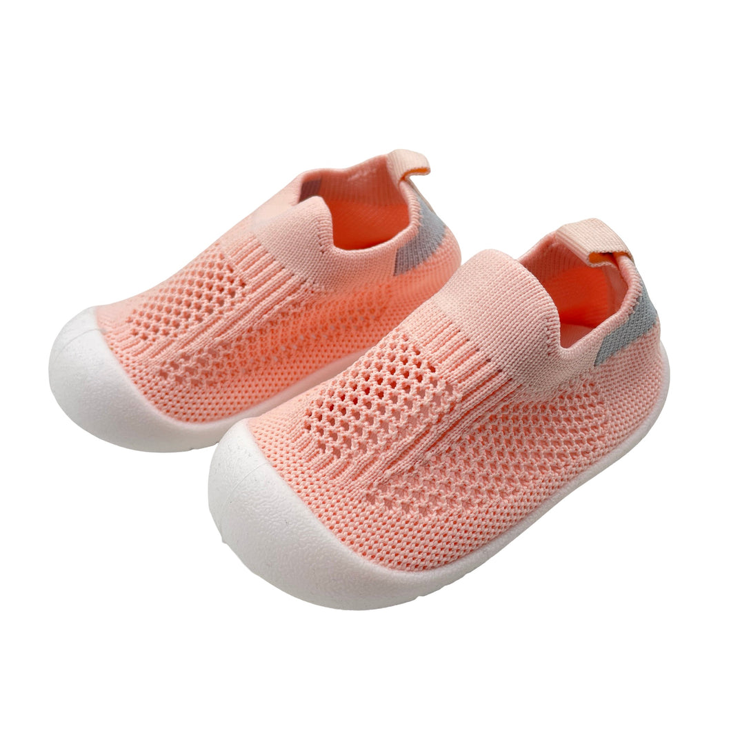 Shoes pink, fabric mesh lightweight shoes, EUC, size 5,  
