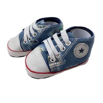 Shoes blue, lightweight baby shoes, EUC, size 1,  