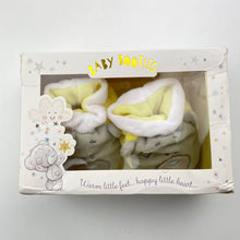 Load image into Gallery viewer, Shoes Tiny Tatty Teddy, Booties 3-6 months, *box damaged*, NEW, size 0,  