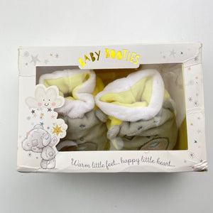 Shoes Tiny Tatty Teddy, Booties 3-6 months, *box damaged*, NEW, size 0,  