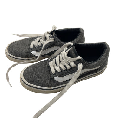 Shoes VANS, grey sneakers, EU 35, FUC, size 3,  