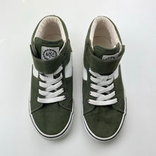 Load image into Gallery viewer, Shoes New York, khaki &amp; white sneakers, US 4, EU 36, EUC, size 3,  