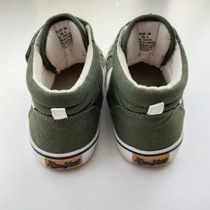 Shoes New York, khaki & white sneakers, US 4, EU 36, EUC, size 3,  