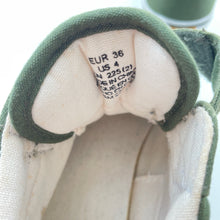 Load image into Gallery viewer, Shoes New York, khaki &amp; white sneakers, US 4, EU 36, EUC, size 3,  