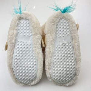 Shoes Brilliant Basics, soft fluffy novelty slipper boots, EUC, size 8,  