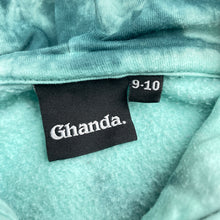 Load image into Gallery viewer, Boys Ghanda, tie dyed fleece lined hoodie sweater, GUC, size 9-10,  