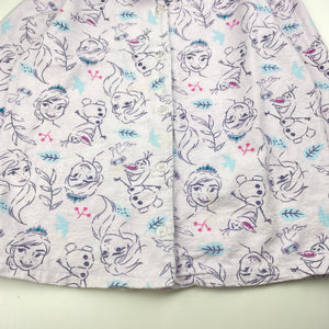 Girls Disney, Frozen flannel cotton pyjama top, FUC, size 10,  