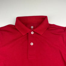 Load image into Gallery viewer, Boys Uniqlo, red polo shirt top, EUC, size 9-10,  