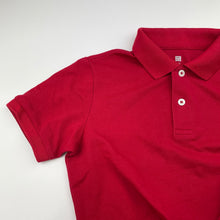 Load image into Gallery viewer, Boys Uniqlo, red polo shirt top, EUC, size 9-10,  
