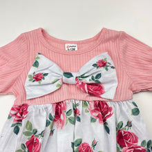 Load image into Gallery viewer, Girls PatPat, lightweight floral romper, GUC, size 0,  