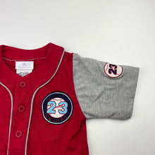 Load image into Gallery viewer, Boys Kids Korner, cotton baseball style top, FUC, size 0,  