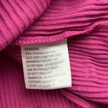 Load image into Gallery viewer, Girls Favourites, ribbed organic cotton long sleeve top, GUC, size 4,  
