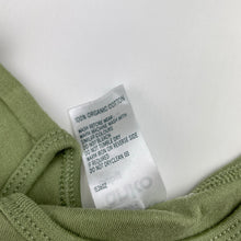 Load image into Gallery viewer, Unisex Anko, khaki organic cotton bodysuit / romper, EUC, size 0,  